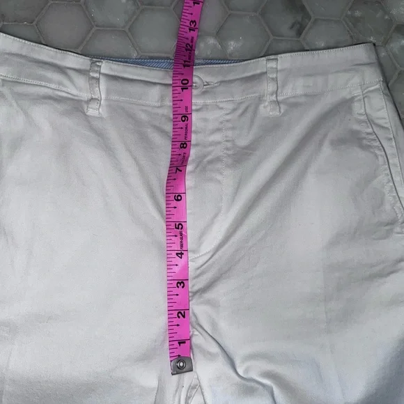 Boden White Cotton Wide Leg Pants Size UK 10 US 6 Cropped Summer Trousers - Picture 4 of 5